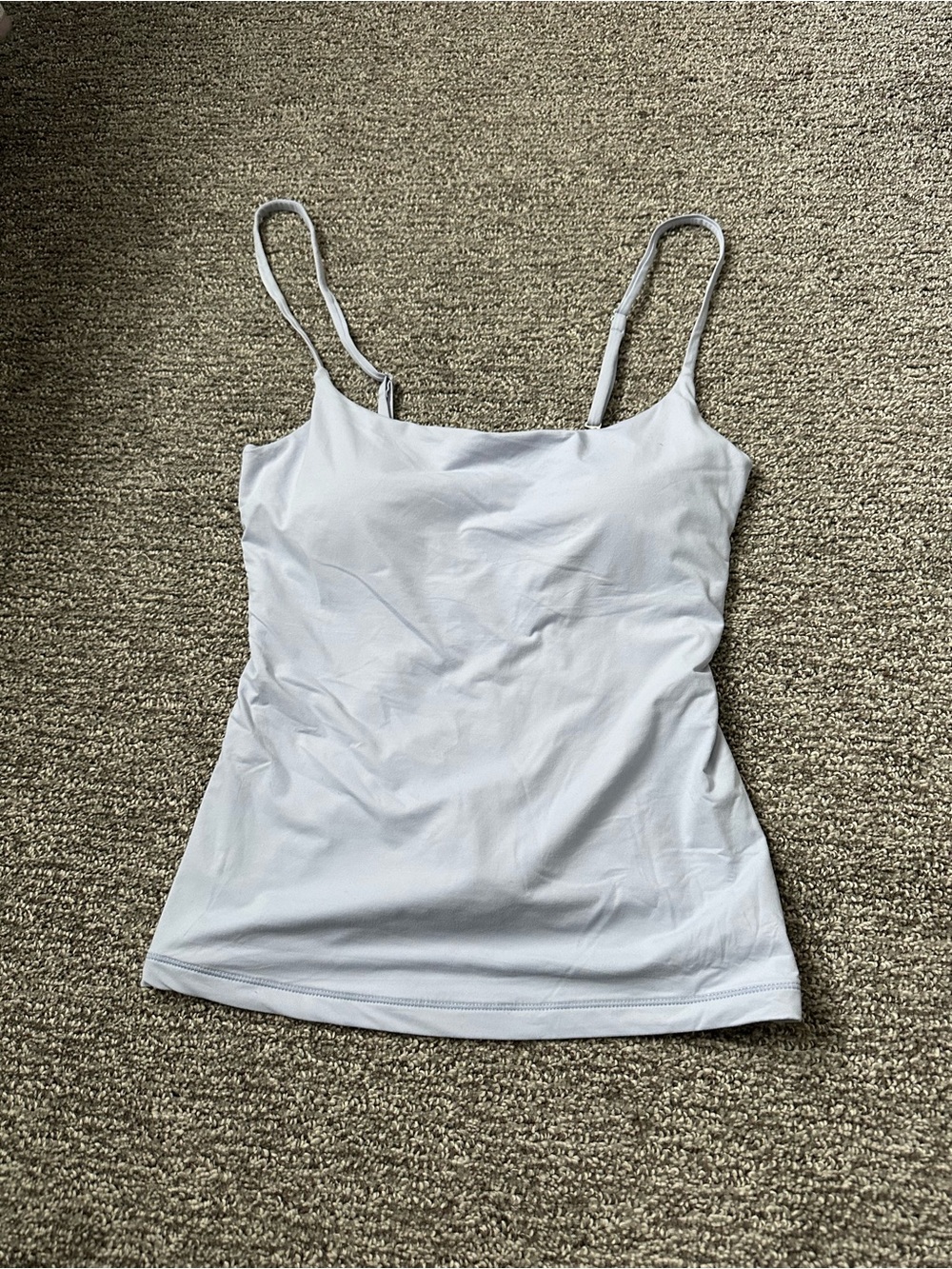 Amazon White Adjustable-Strap Camisole Top